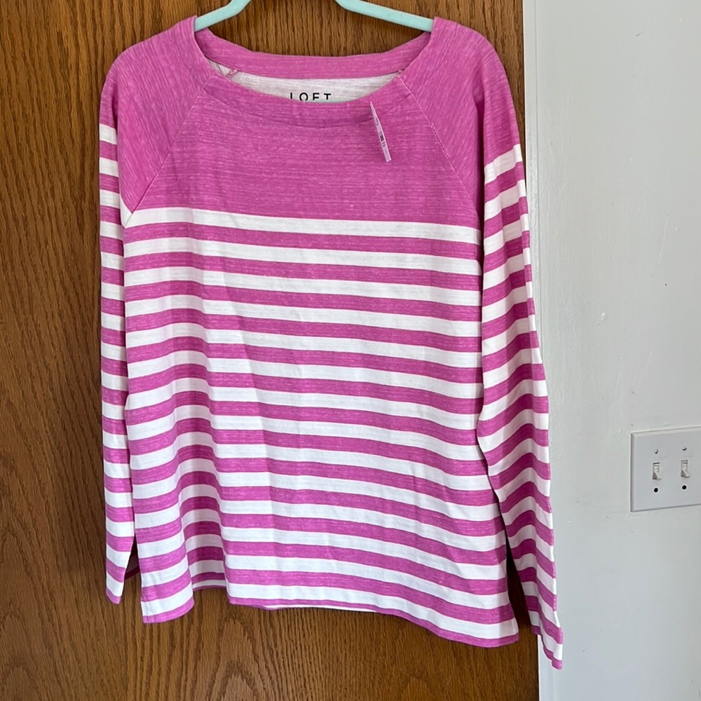 Loft striped shirt
